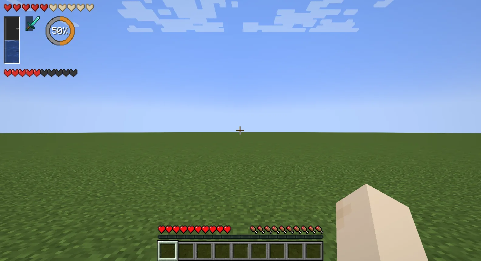Gauges on the player's HUD
